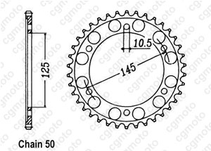 Couronne Fzx 750 86-90