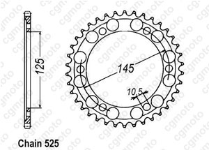 Couronne Tdm 850 96-98
