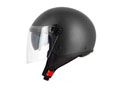 Casque Demi-Jet S706 Double Visière Noir Mat