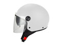 Casque Demi-Jet S706 Double Visière Blanc