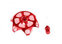 Bouchon de Réservoir Kawasaki Anodisé Rouge