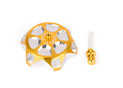 Bouchon de Réservoir Kawasaki Anodisé Jaune