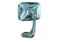 Rétroviseur Universel Fixation Chrome Ø18 à 22mm